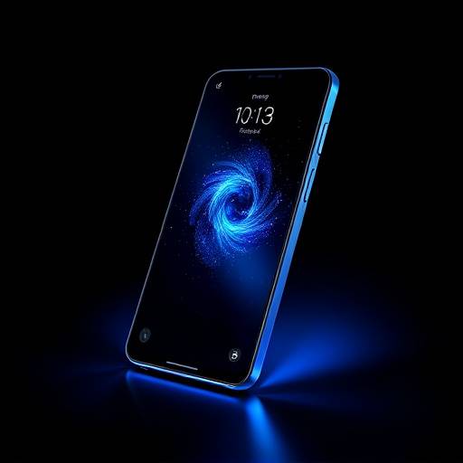 Un elegante smartphone con un display luminoso e bordi sottili, il nuovo modello Starlight di ItalTech